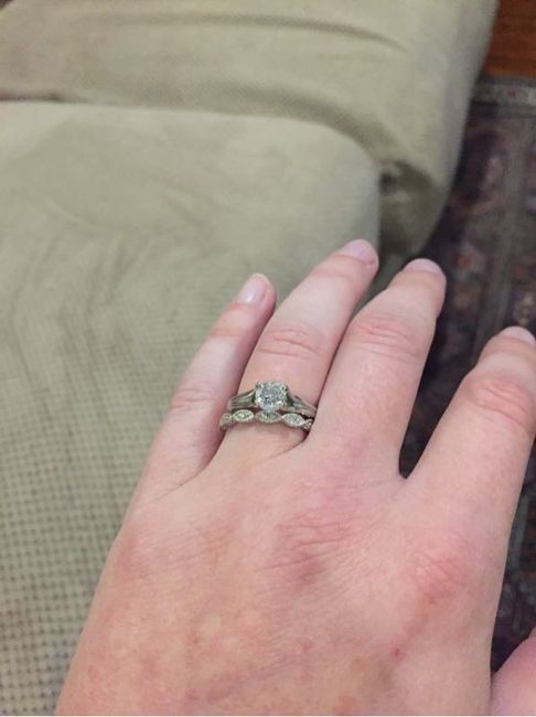 Wedding bands- matching or totally different?