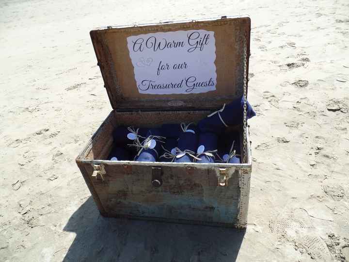 Blankets as Ceremony Favors