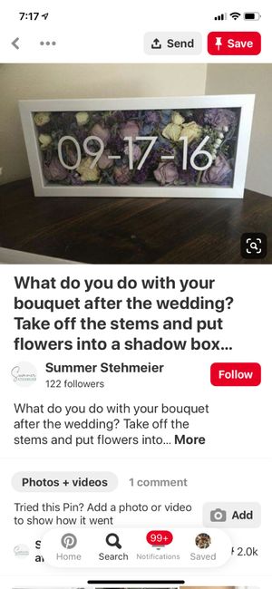 What Are You Doing With Your Bouquet After The Wedding? 2