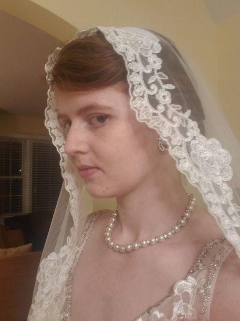 Share Your Wedding Gown and Rings - 1