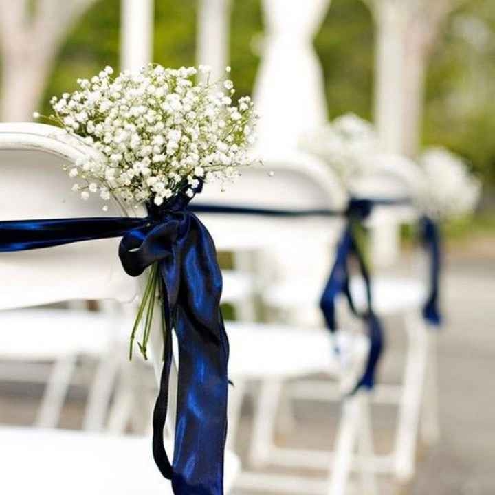 Ceremony chair decorations! - 1