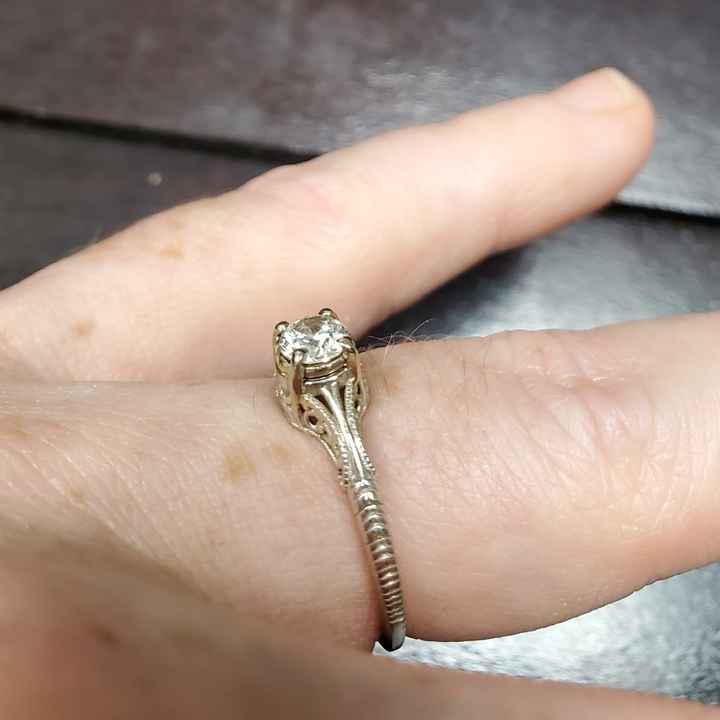 Anyone's ring an antique/estate sale/vintage? - 1