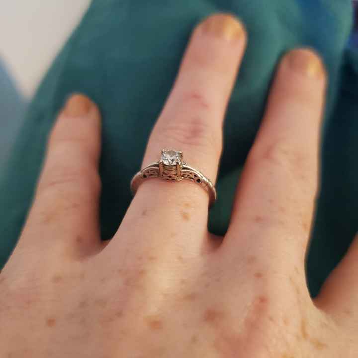 Anyone's ring an antique/estate sale/vintage? - 2