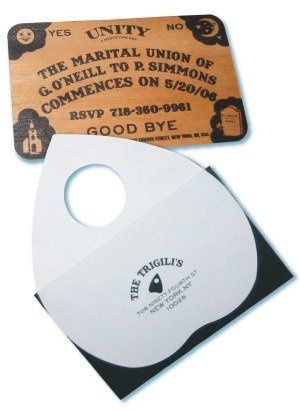 Just for Fun : Out of the Box Wedding Invites