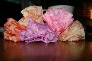 Easy paper flowers
