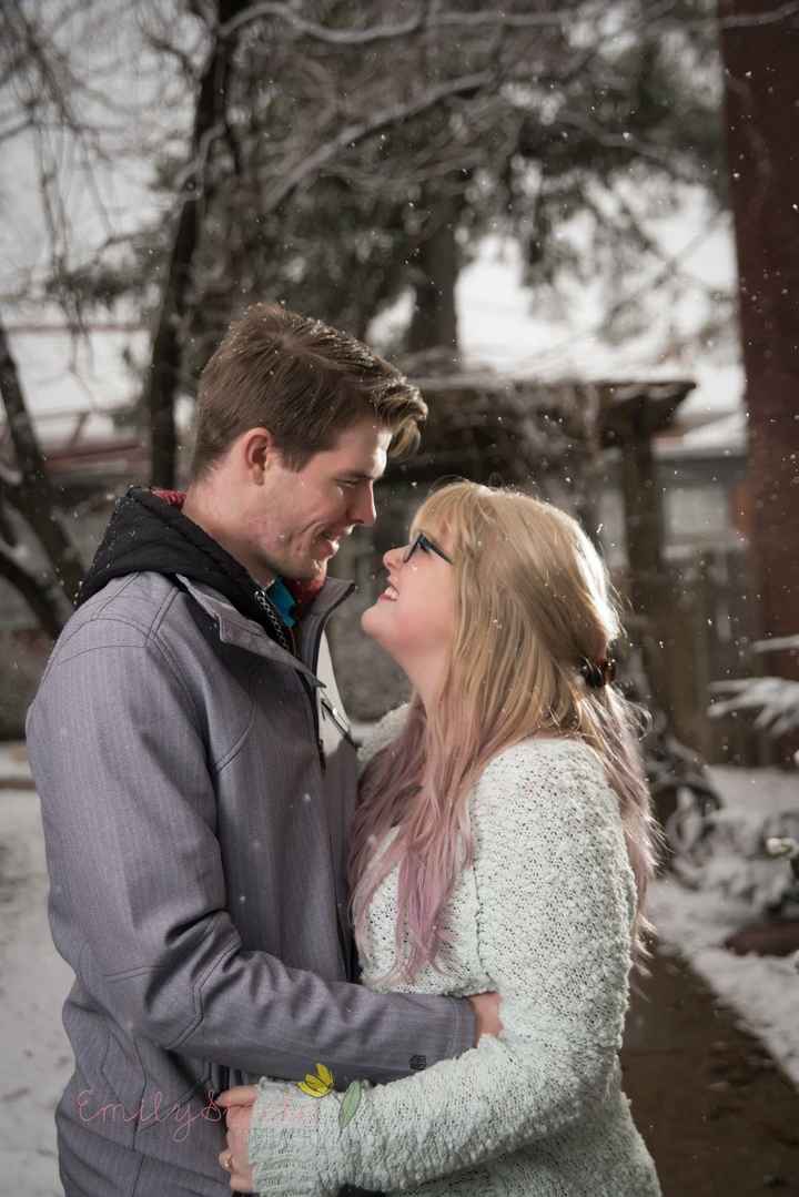 Snow Engagement Pics!