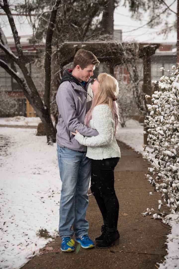 Snow Engagement Pics!