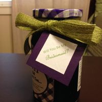 How did you "propose" to your Maid of Honor?