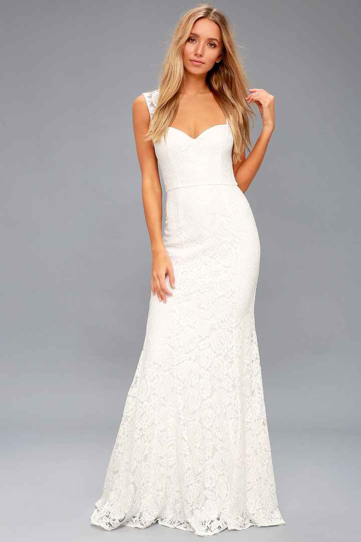 Should i get a back up dress? - 2