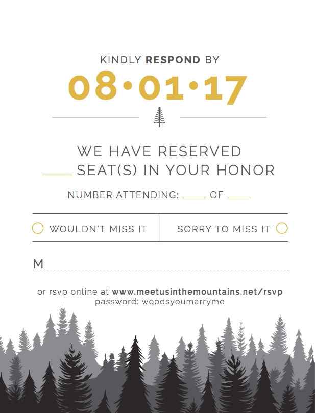 RSVP Cards