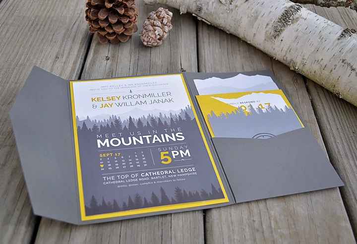 Show me your rustic/vintage wedding invitations please?