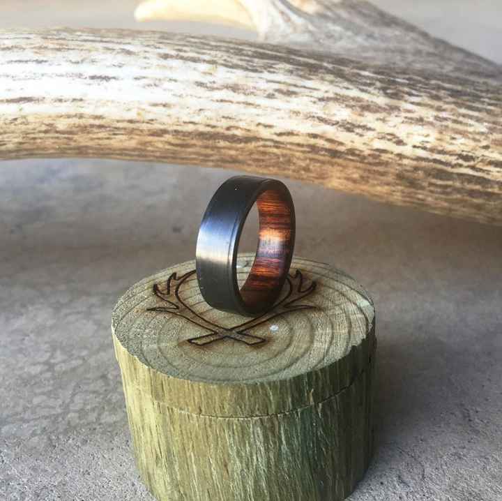 Show me your colored wedding bands!