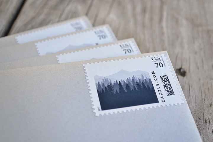Stamps for envelopes