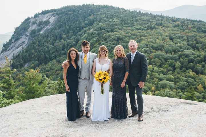 MIL, Groom, Me, Mother of Bride, Father of Bride