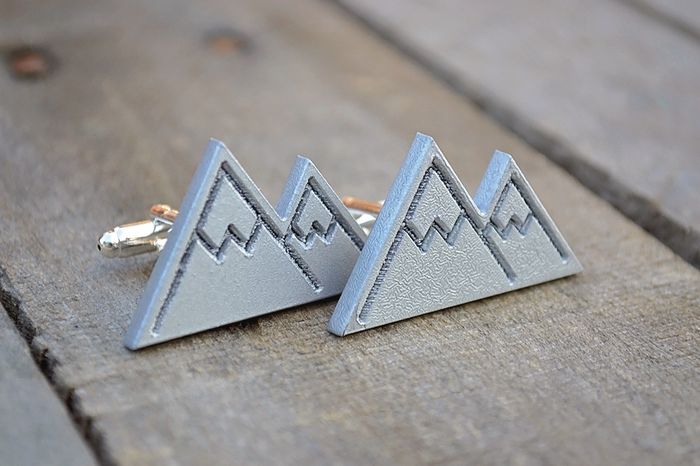 I had custom cufflinks made for the boys, based off of the icons I designed for our wedding