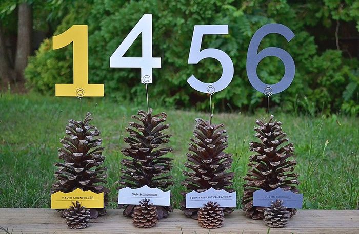 Table numbers, check!
