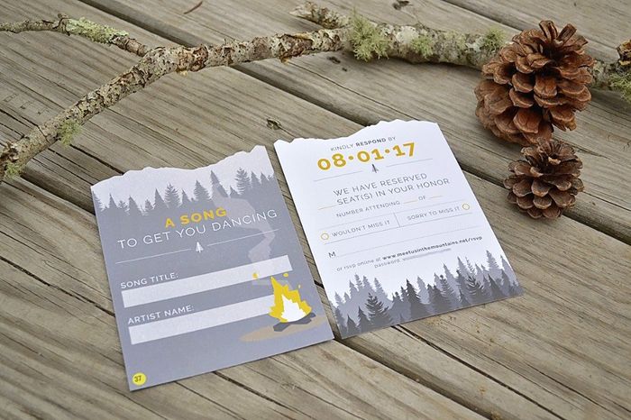 How to diy rsvp Cards 2