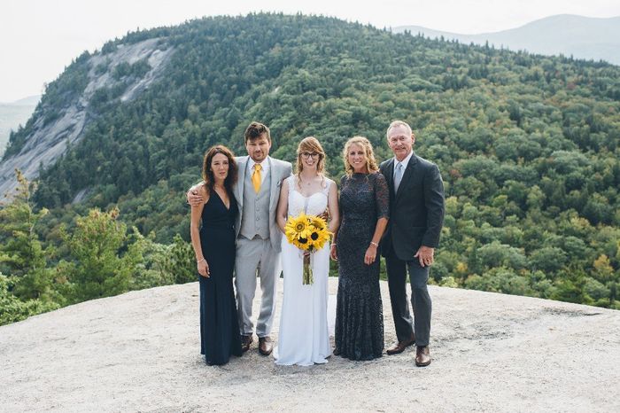 MIL, Groom, Me, Mother of Bride, Father of Bride