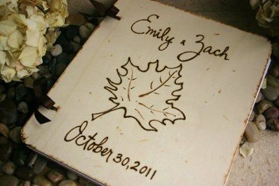 what are you doing for a guestbook?  Traditional or something a little different?