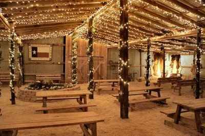 Decorations for a Bull Riding Arena