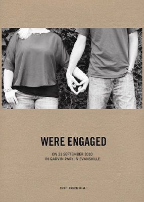Engagement Announcements *pics*