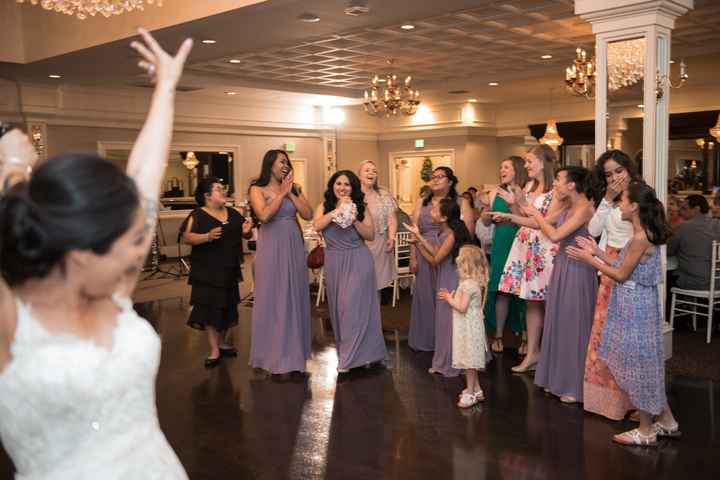 Never have I ever... caught the bouquet - 1