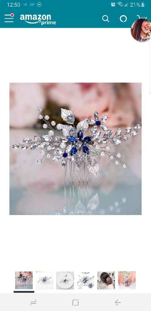 Decorative Hair Comb - 1