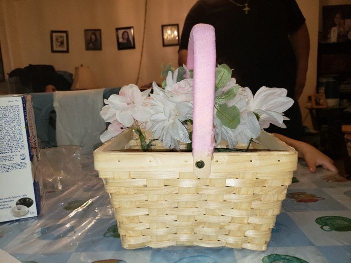 Flower girl basket! 3