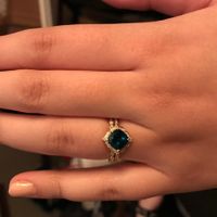 The LAST engagement ring. Finally.