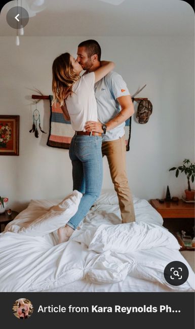 Last minute engagement shoot anxiety--did anyone wear high-waisted jeans? 3