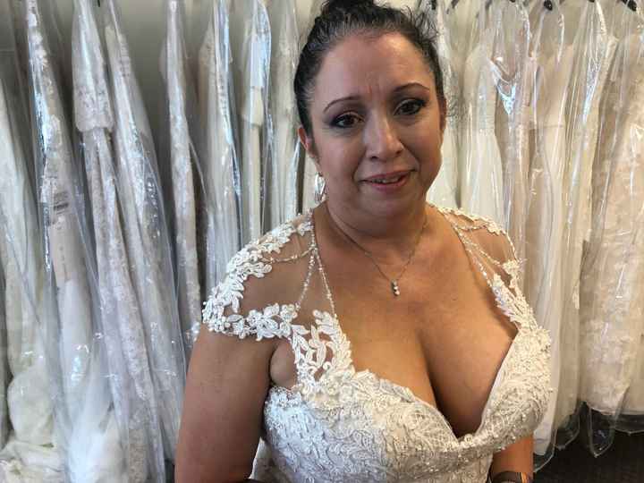 Dress shopping round 2.. i said Yes!!! - 2