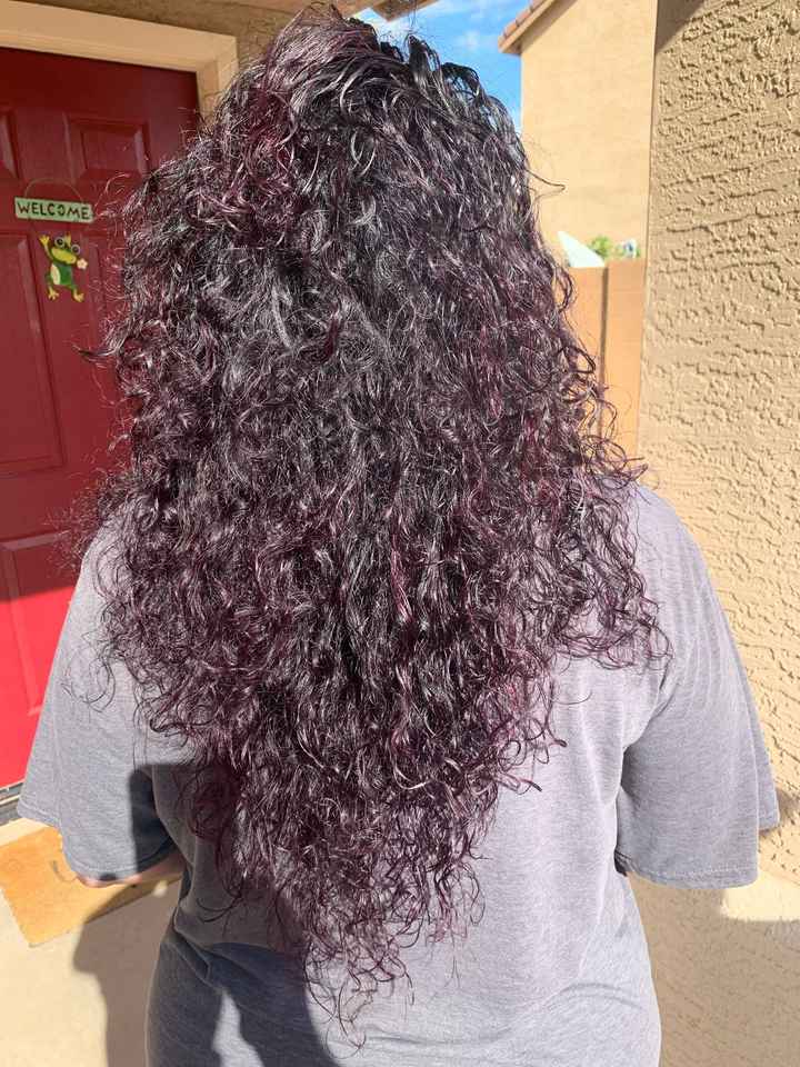 Calling my Curly Hair Brides! Hairstyle ideas?? Help! - 1