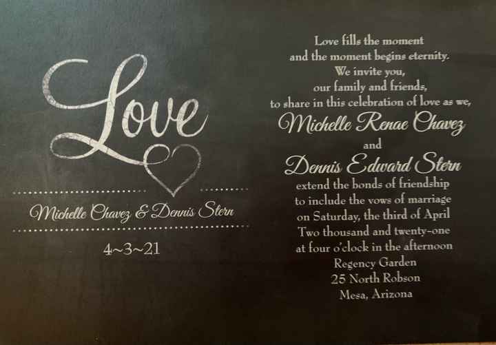 Invitations - 2