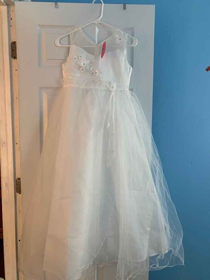 i just bought my flower girl dresses! - 1