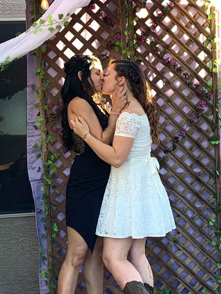 Queer Female Couples- Wedding Dress - 1