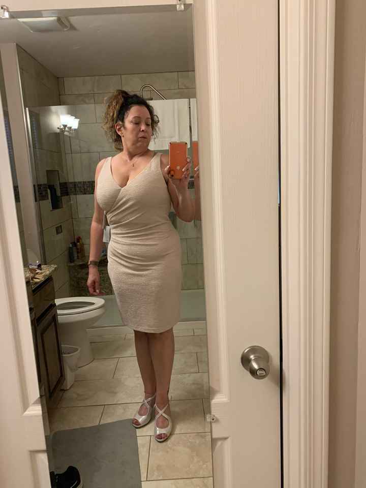 Rehearsal dinner dress - 1