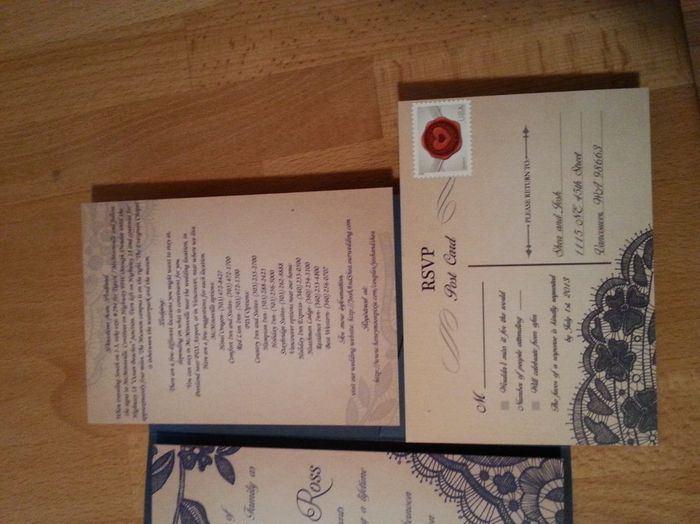 my invitations! plus some diy