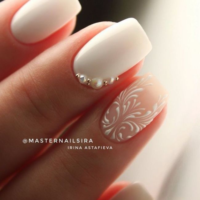 Ideas for Bridal Nails?? 5