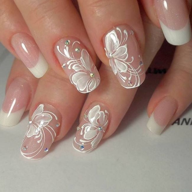 Ideas for Bridal Nails?? 7