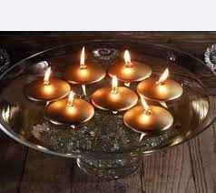Floating cylinder candles - 4