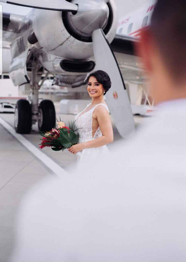 Did you take before and after photos of your wedding makeup? - 3