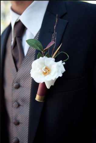 Is the Boutonnière too big - 3