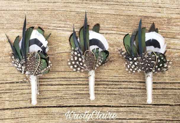 Is the Boutonnière too big - 5