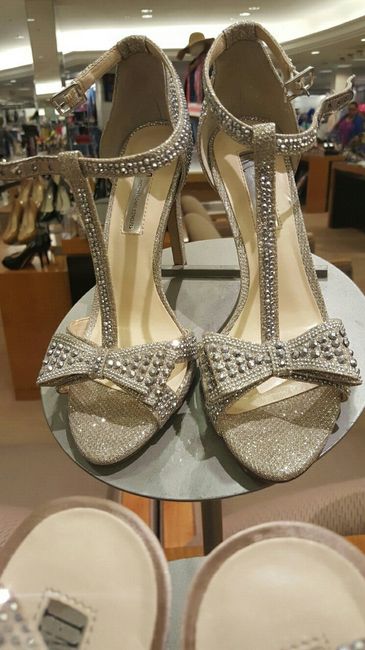 Bridal shoe blues