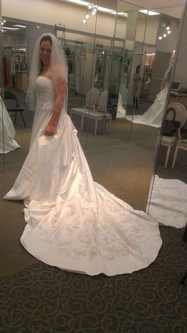 my wedding dress