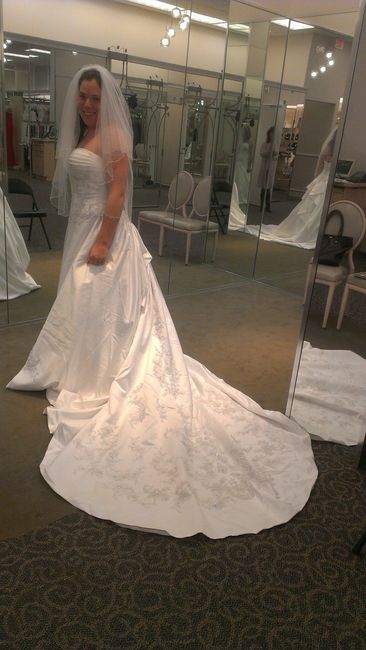 my wedding dress