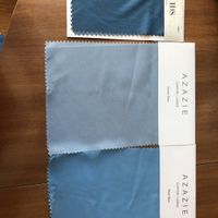 Dusty Blue/Steel Blue Bridesmaid Dresses - 1