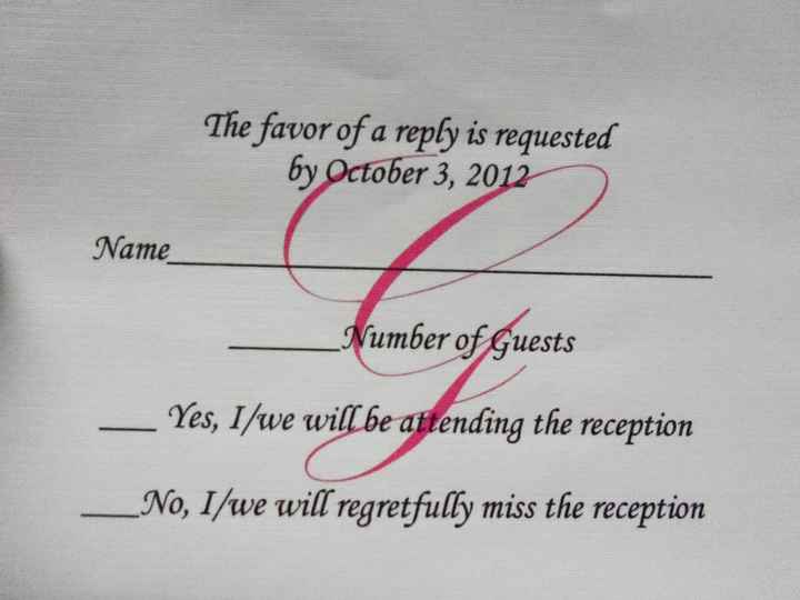 Invitiations! Made and sent out (last month but I forgot to post)