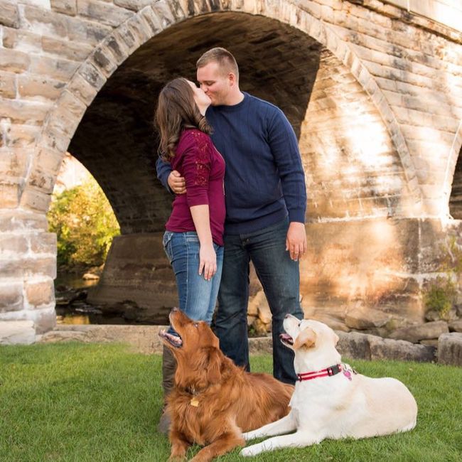 Engagement Photo Shoot with New Puppy? - 1