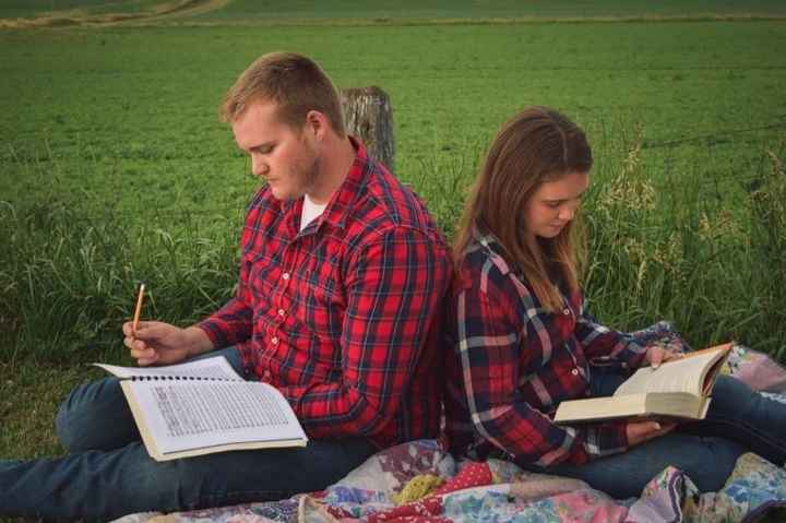 Harry Potter engagement photo